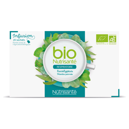 Nutrisanté Infusion Bio Respiratoire, 20 Sachets