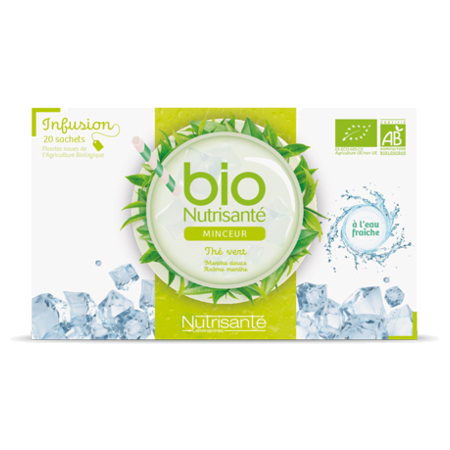 Nutrisante Infusion Froide Bio Minceur, 20 Sachets