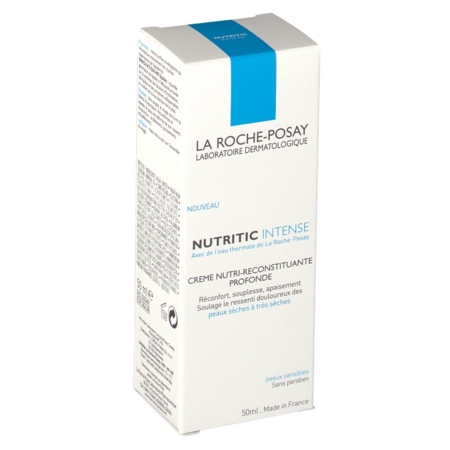 La roche-posay crème nutritic intense - nutri-reconstituante profonde-tube 50ml