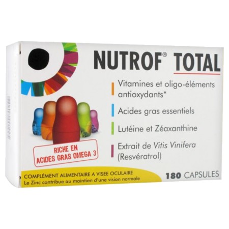 NUTROF TOTAL Caps visée oculaire B/180