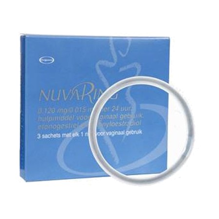 Nuvaring 15 microgrammes/120 microgrammes/24 heures, 1 sachet