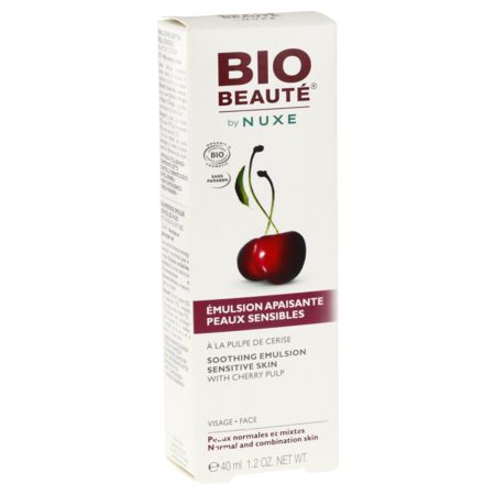 Nuxe bio beaute emulsion apaisante cerise pnm 40ml