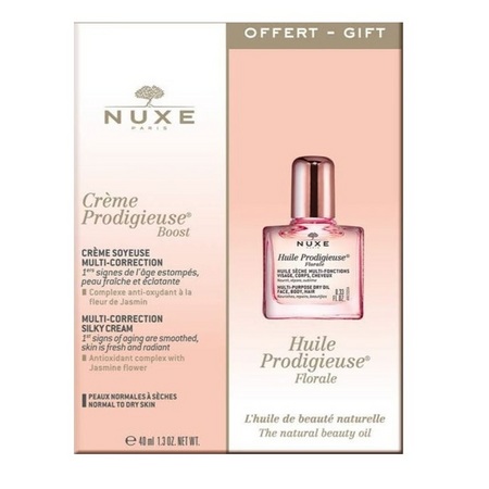 Nuxe Coffret Crème Prodigieuse Boost et Huile Prodigieuse Florale