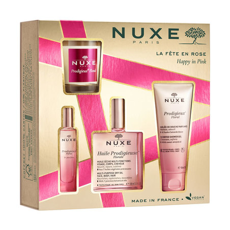 Nuxe Coffret Noël l'Huile Prodigieuse Florale, 4 Produits