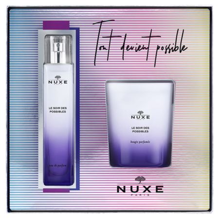 Nuxe Coffret Parfum Le Soir des Possibles bougie 2019