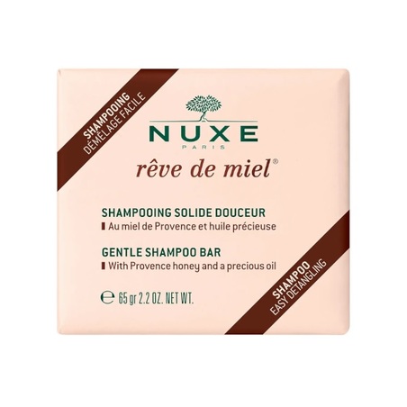 Nuxe Rêve de miel Shampooing Solide Douceur, 65 g