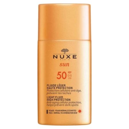 Nuxe Sun fluide léger SPF50, 50 ml