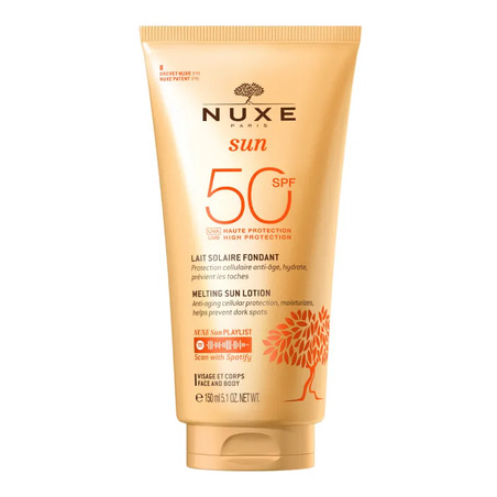 NUXE SUN Lait Fondant Solaire SPF50, 150 ml