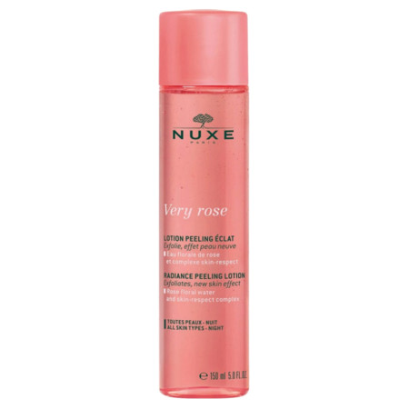 Nuxe Very Rose Lotion Peeling Éclat, 150 ml