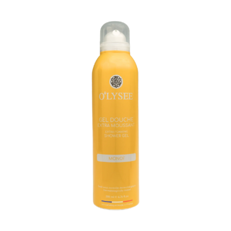 O'LYSEE Gel douche extra-moussant Monoï, 200 ml