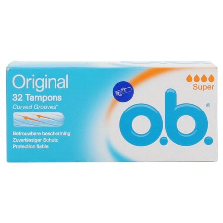 Ob comfort tampon periodique super, x 32