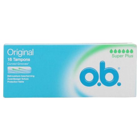 Ob comfort tampon periodique superplus, x 16