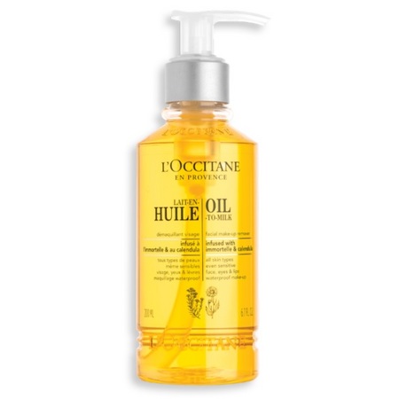 Occitane Lait-en-Huile Démaquillant Visage, 200 ml