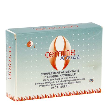 Oemine krill omega 3, 30 capsules