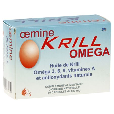 Oemine krill omega 3, 60 capsules