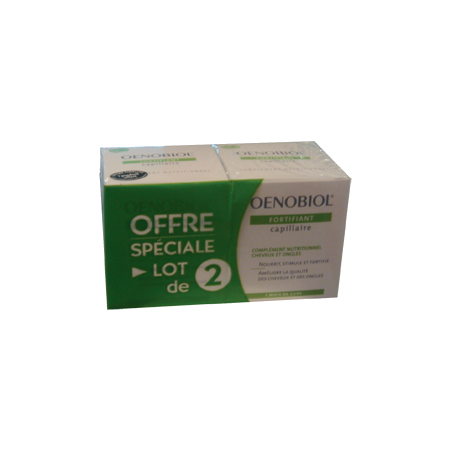 Oenobiol capillaire fortifiant capsule duo 60 x2