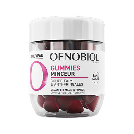 Oenobiol Gummies Minceur Coupe-Faim & Anti-Fringlaes, 60 Gummies