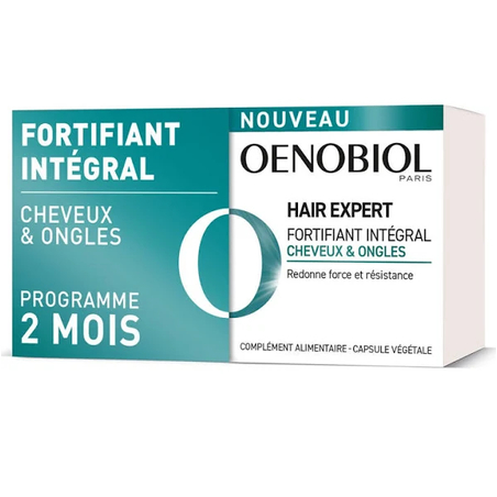 Oenobiol Hair Expert Fortifiant Intégral, 2 x 60 comprimés