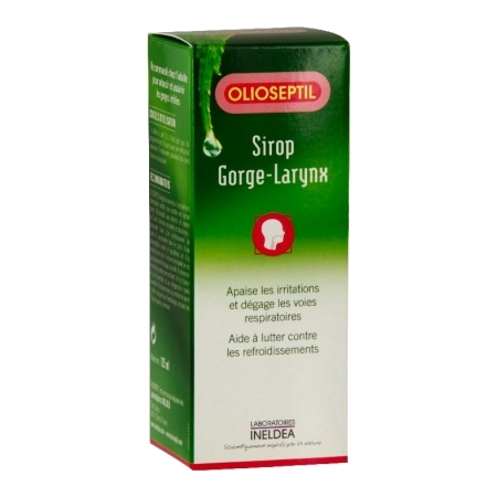 Olioseptil gorge larynx sirop, 125 ml