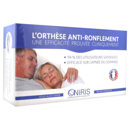 Oniris orthese avancee mandibulaire antironflement