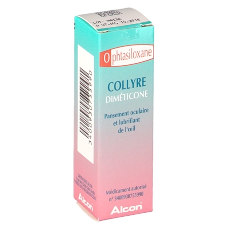 Ophtasiloxane, flacon de 10 ml de collyre