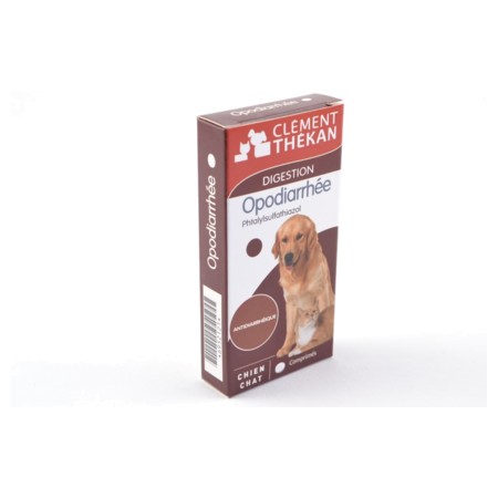 Opodiarrhee comprime chien chat, x 20