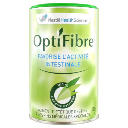 Optifibre aliment dietetique poudre, 125 g