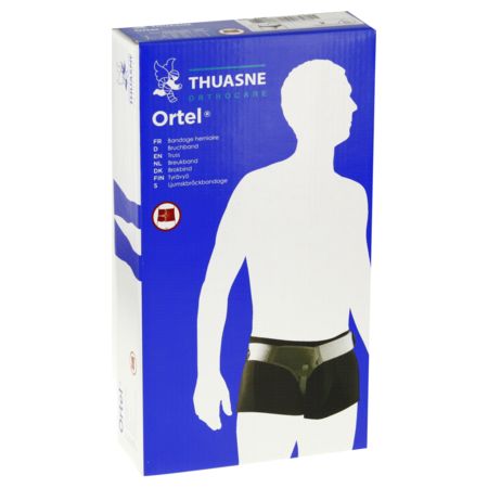 Ortel bandage herniaire unilaterale gris t1