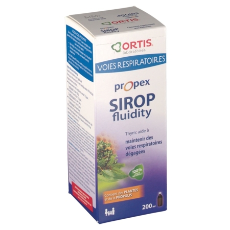 Ortis propex fluidifiant sirop, 150 ml