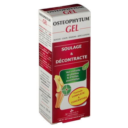 Les 3 chênes osteophytum gel décontractant articulaire