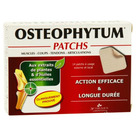 Les 3 chênes 3 chênes osteophytum patchs 14 patchs