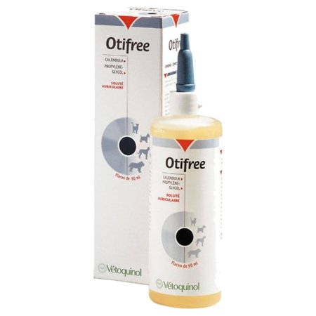 Otifree solution auriculaire chien chat 60ml