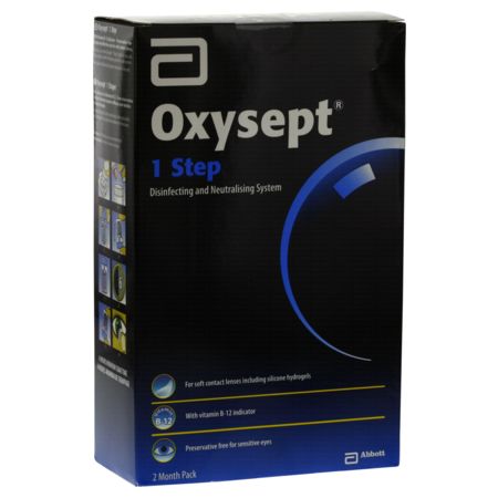 Oxysept 1 etape solution 300ml x2 + comprime 30
