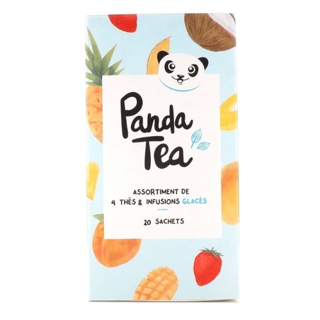 Panda Tea Coffret Iced Tea, 20 sachets