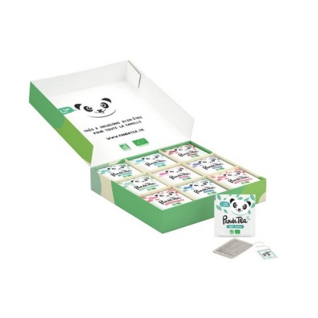 Panda Tea Coffret infusions 8 mélanges, 45 sachets