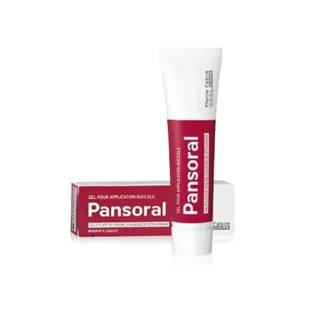 Pansoral, 15 g de gel buccal