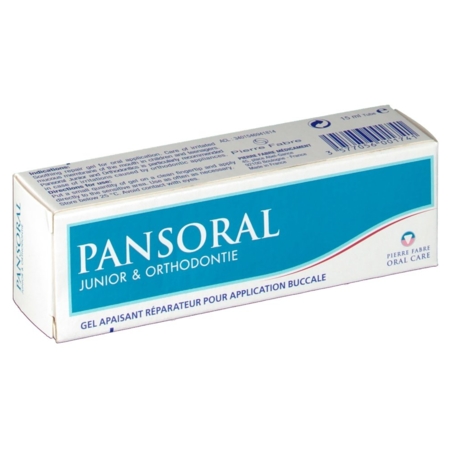 Pansoral junior orthodontie gel buccal, 15 ml