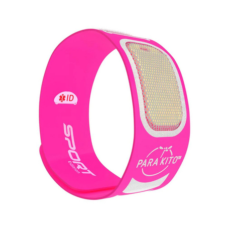 Para'Kito bracelet anti-moustiques sport rose