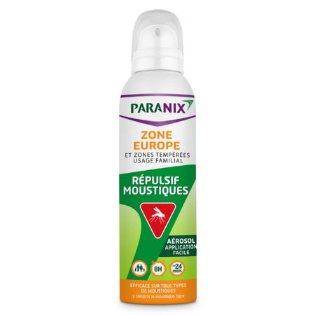 Paranix répulsif moustiques Europe et zones tempérées, 125 ml