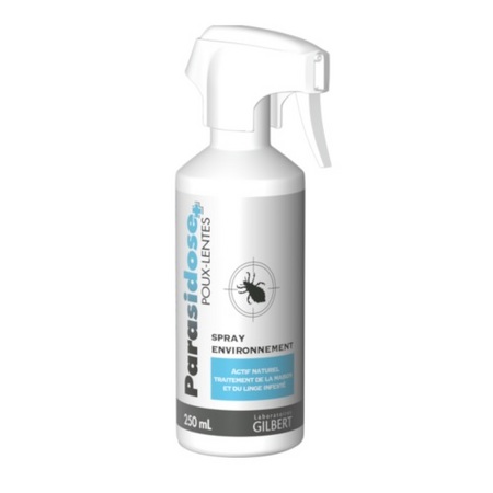 Parasidose Spray environnement Poux et Lentes, 250 ml