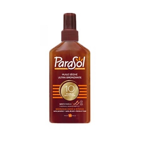 Parasol Huile Sèche Ultra bronzante 10, 200 ml