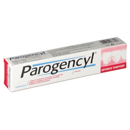 Parogencyl dentifrice sensibilite gencives, 75 ml