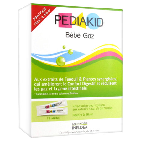 Pediakid bebe gaz 12 stick    