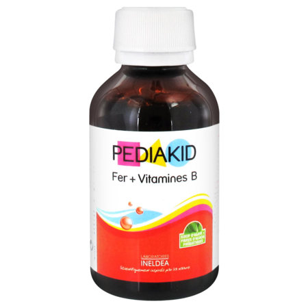 Pediakid fer + vit b sp banane fl/125ml