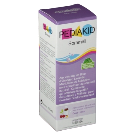 Pédiakid sommeil sirop cerise, 125 ml