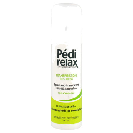 Pedirelax transpiration antitranspirant spr, spray de 125 ml