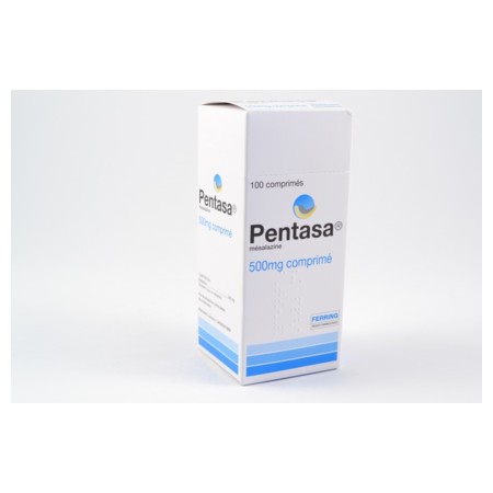 Pentasa 500 mg, 100 comprimés