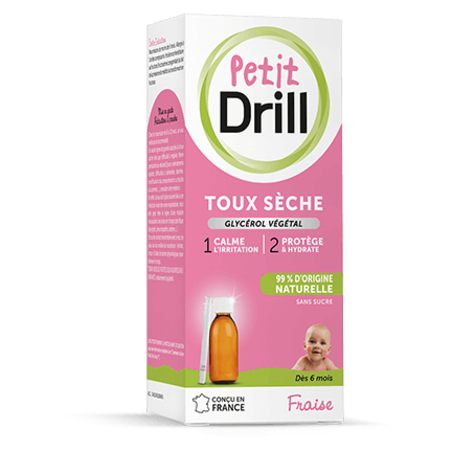 Petit drill sirop toux seche nourrisson, 125 ml