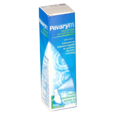 Pevaryl 1 %, 30 g de solution pour application