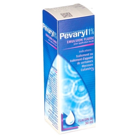 Pevaryl 1 %, flacon de 30 ml d'émulsion fluide